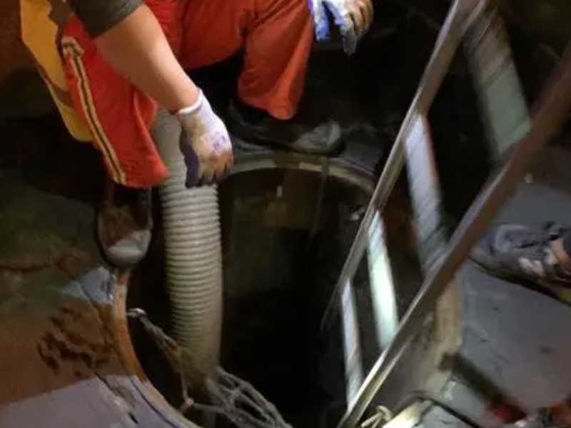 河西化粪池管道疏通清洗隔油池的做法