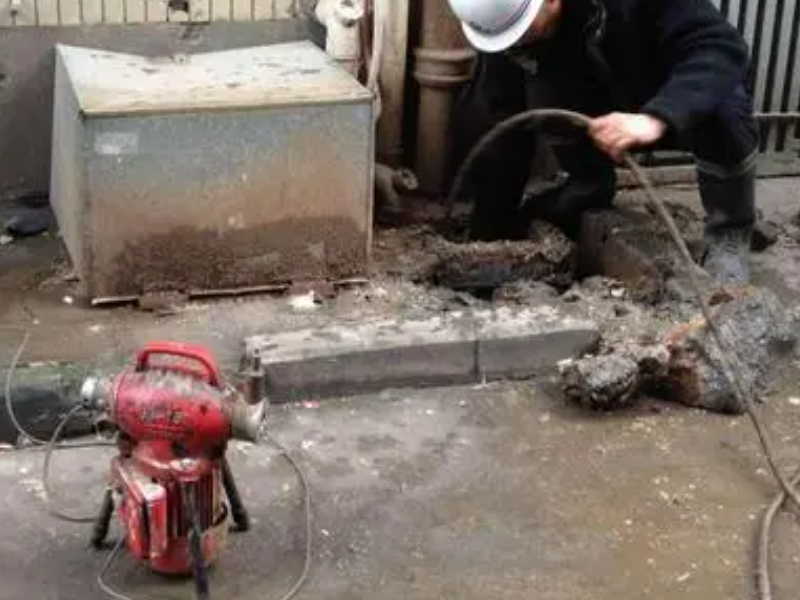 河西公司隔油池清理
